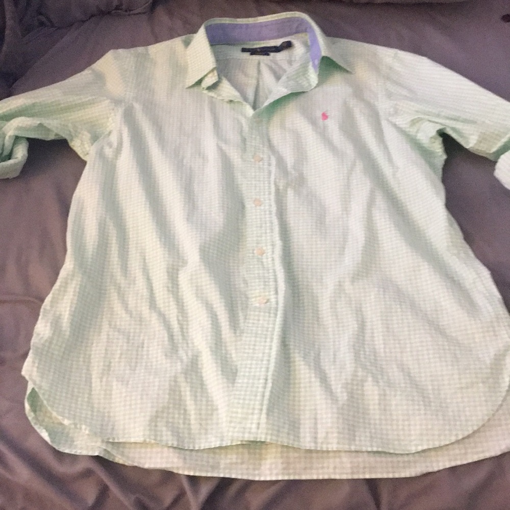 Light green sz L Polo by Ralph Lauren